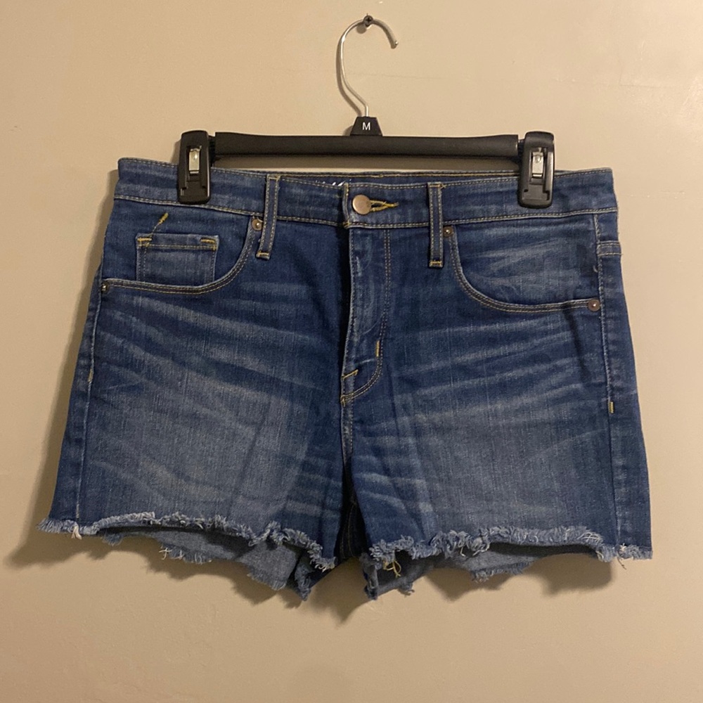Medium Wash Denim Jean Shorts